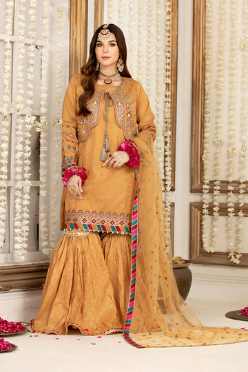 2338A Mustard Jacket Garara