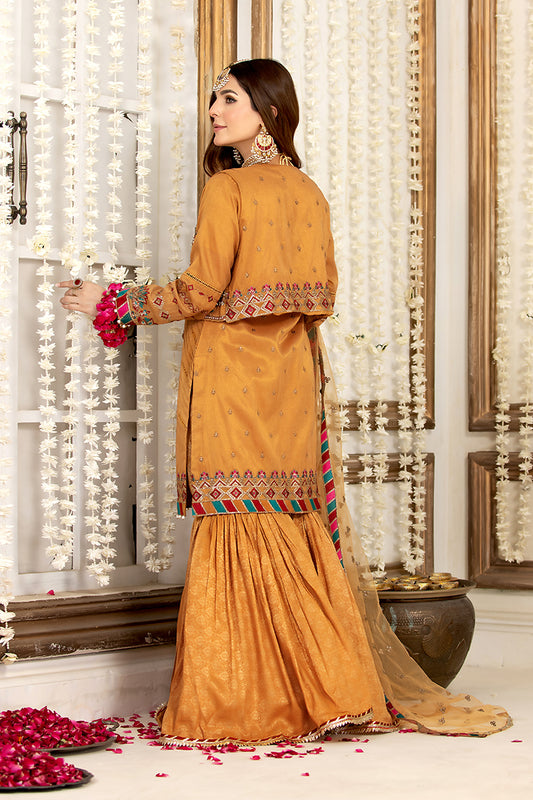 2338A Mustard Jacket Garara