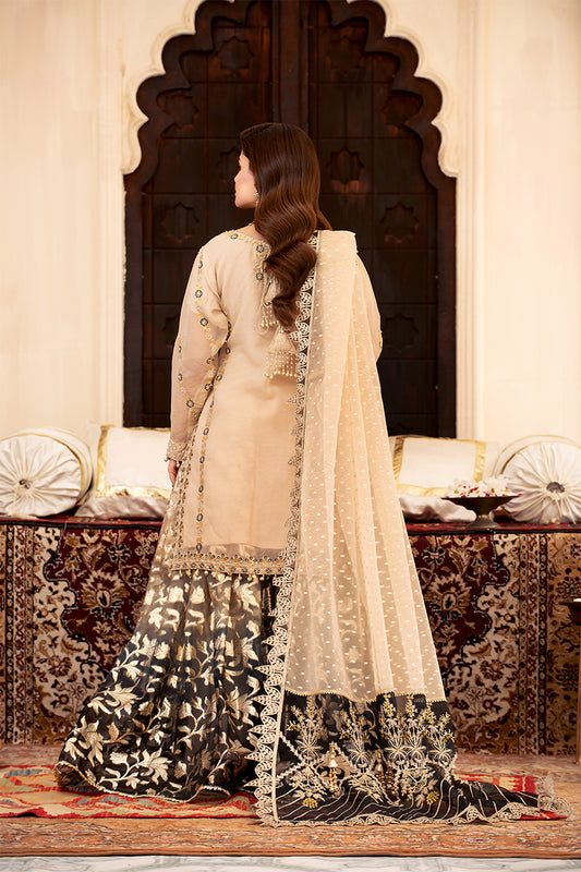 2401-B Three Piece Stitched Formal Outfit