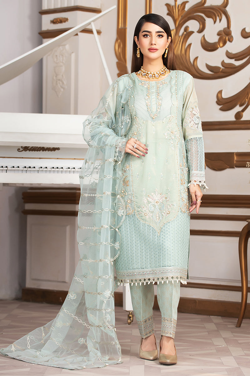 2330B Aqua Masoori Shirt