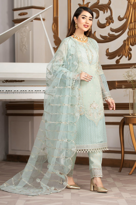 2330B Aqua Masoori Shirt